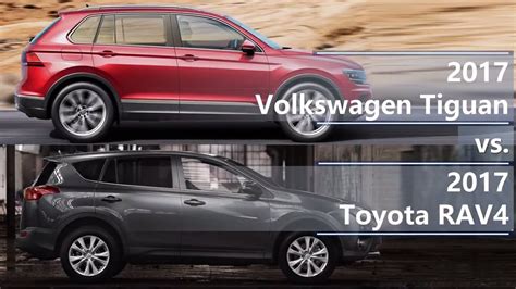 Сравнение Volkswagen Tiguan и Toyota RAV4