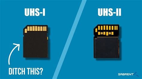 Стандарты UHS-I и UHS-II