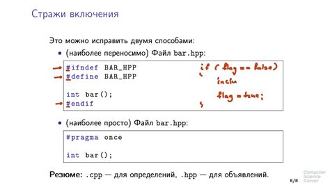 Структура основного блока кода