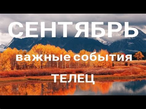 Телец в сентябре: устремление к новым вершинам