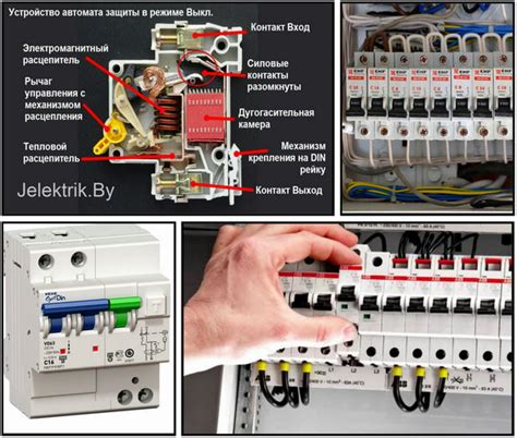 Типы автоматических выключателей