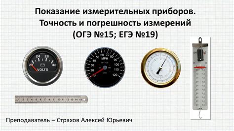 Точность приборов