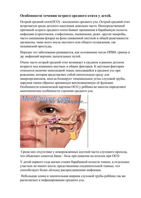 Традиционные методы лечения гнойного отита