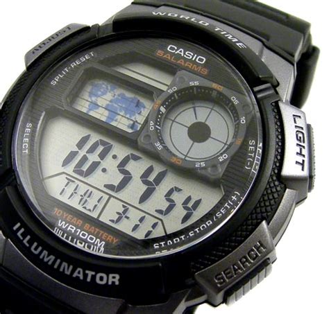 Установка времени и даты на часах Casio G-Shock GA-110