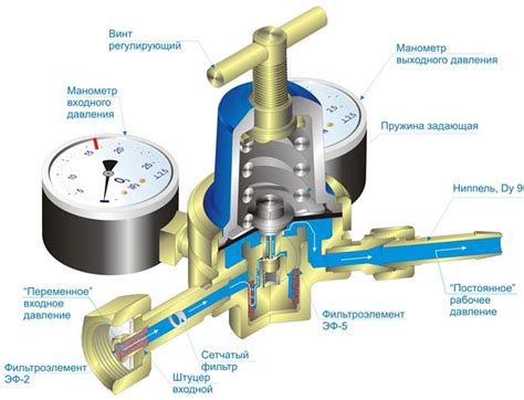 Установка кислородного редуктора