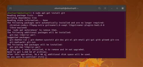 Установка Git в Linux