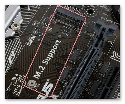 Установка SSD в слот