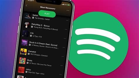 Установка Spotify на iPhone в России через Scarlett: инструкция