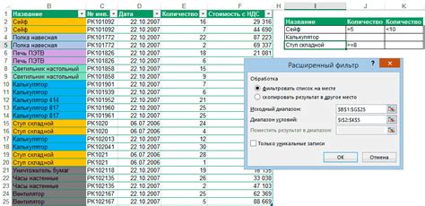 Фильтрация данных для выявления ошибок