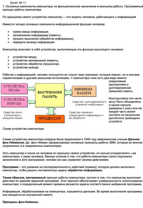 Функциональное назначение и принцип работы