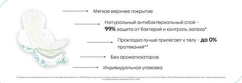 Функциональные преимущества биоразлагаемых прокладок