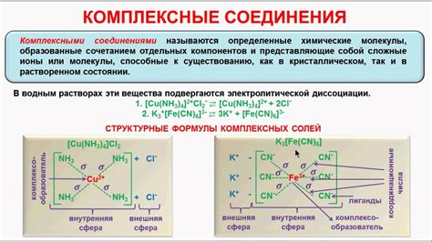 Характеристики нереагирующих соединений