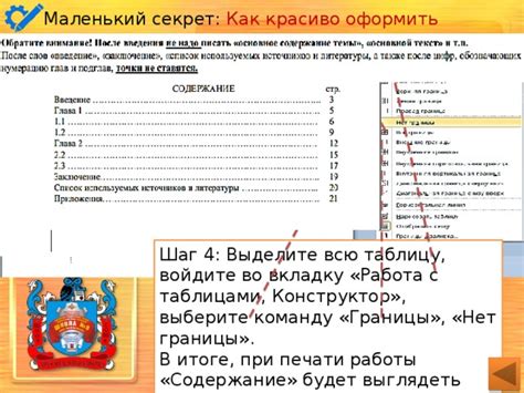 Шаг 1.1: Оформите таблицу в соответствии с вашими данными