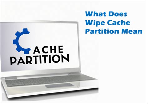 Шаг 5: Выберите "Wipe cache partition"