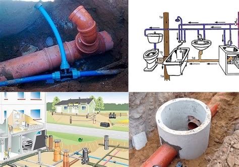 Шаг 6: Подключение канализации и водопровода