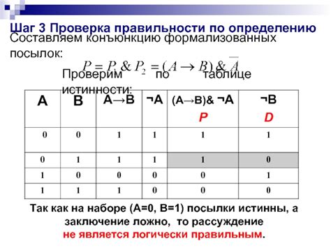 Шаг 7: Проверка правильности платежа