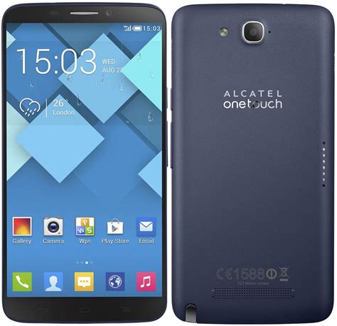 Шаг 8: Завершение включения Alcatel One Touch и начало использования