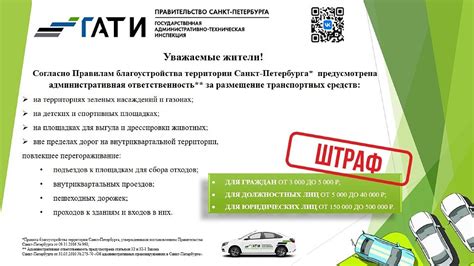 Штрафы и наказания за нарушения