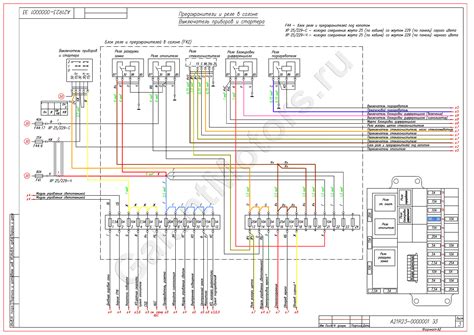 Электрическая схема автомобиля