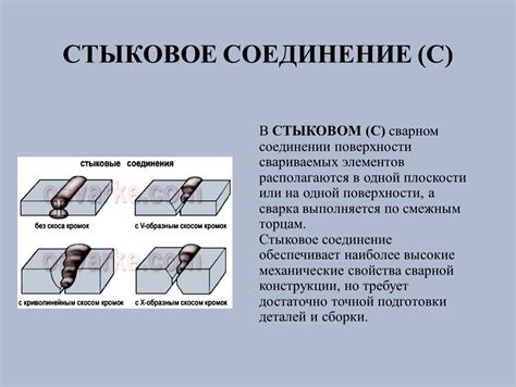  Соединение элементов и обработка поверхности 